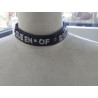 Collier en cuir rouge QUEEN OF SPADES Collier en cuir rouge QUEEN OF SPADES