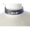 Collier en cuir rouge pour BAB - Blanche à Blacks Collier en cuir rouge pour BAB - Blanche à Blacks