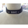 Collier en cuir noir BBC - Big Black Cock Collier en cuir noir BBC - Big Black Cock