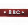 Collier en cuir rouge BBC - Big Black Cock Collier en cuir rouge BBC - Big Black Cock