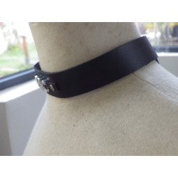 Collar de cuero rojo BBC - Big Black Cock