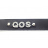 Collier en cuir noir QOS - Queen Of Spades Collier en cuir noir QOS - Queen Of Spades