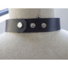 Collier en cuir rouge QOS - Queen Of Spades Collier en cuir rouge QOS - Queen Of Spades