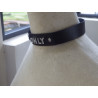 Collier en cuir noir BBC ONLY - Big Black Cock Only Collier en cuir noir BBC ONLY - Big Black Cock Only