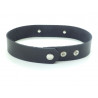Collier en cuir noir pour Salope Collier en cuir noir pour Salope